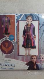 Costume Carnevale Anna Frozen II.NUOVO