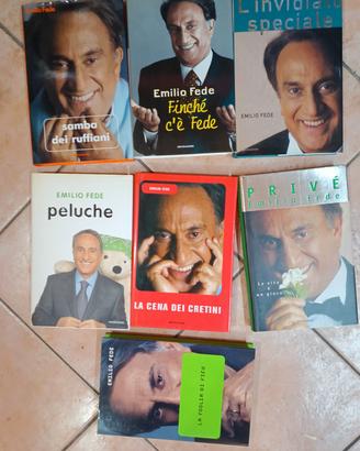 Lotto libri Emilio Fede 