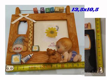 quadretto nascita 13,5x10,5 cm