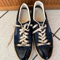 Sneakers blu da donna