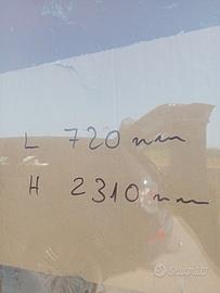 Porta finestra in PVC effetto legno