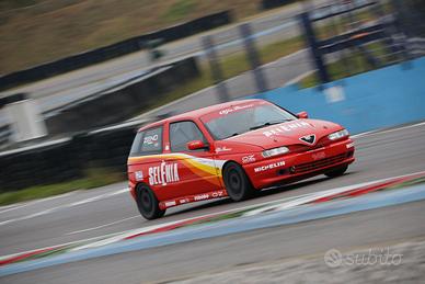 Alfa 145 QV TS Race Car CIVT ex ufficiale Nordauto