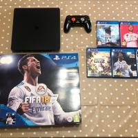 Ps4 Slim 1T+giochi+2 joystick