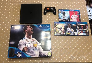 Ps4 Slim 1T+giochi+2 joystick