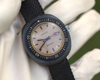Orologio diver Groupe Drouot vintage uomo