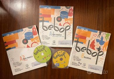 Libro testo musica Bebop 3 vol + 2 cd