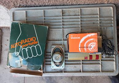 Autoradio voxson per auto d'epoca