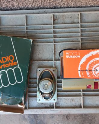 Autoradio voxson per auto d'epoca