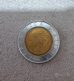 500 lire bimetalliche IFAD