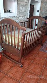 Culla in legno massello Erbesi
