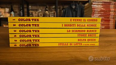Color Tex dal N. 1 al N. 6 condizioni da EDICOLA