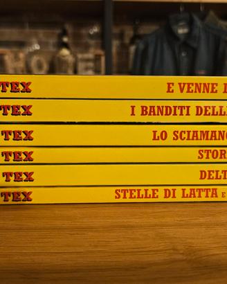 Color Tex dal N. 1 al N. 6 condizioni da EDICOLA