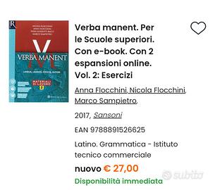libro Verba Manent 2