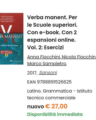 libro Verba Manent 2