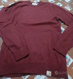 Maglione Carhartt Tg XS Bordeaux