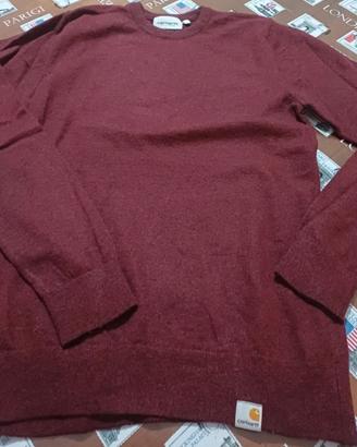 Maglione Carhartt Tg XS Bordeaux