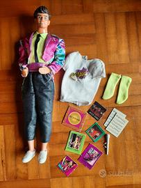 Ken Barbie rock star