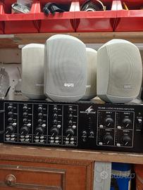 Amplificatore MIXER 5input 4zone