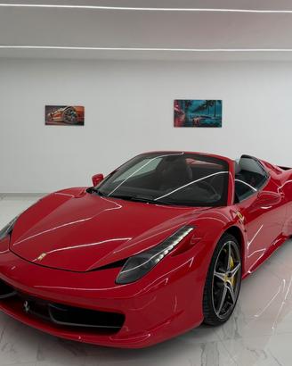 Ferrari 458 Spider Iva Esposta