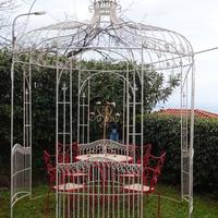 Gazebo Francese  in ferro  diametro 2,5 m