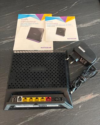 Modem Router Netgear D6400 Vdsl/Adsl AC1600