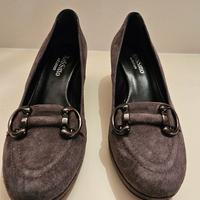 Mocassino grigio tortora