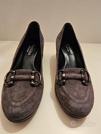 Mocassino grigio tortora