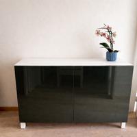 Besta Ikea mobile bianco