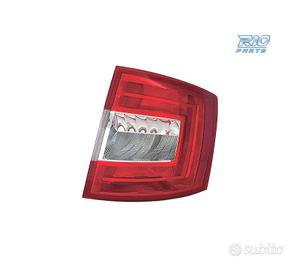 FANALE DESTRO PER SKODA OCTAVIA SW 13-16 BIANCO RO
