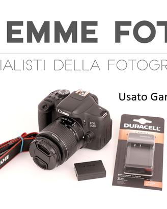 CANON EOS 750D & EFS 18-55 III - USATO GARANTITO