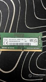 Memoria RAM SK hynix 4GB DDR4 3200MHz SODIMM