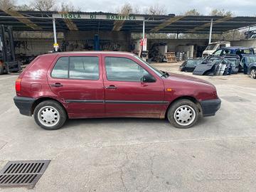 RICAMBI AUTO VOLKSWAGEN GOLF 3 SERIE 1995