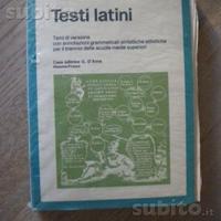 Testi latini. Temi di versione con annotazioni gra