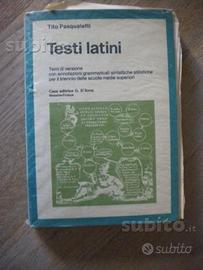 Testi latini. Temi di versione con annotazioni gra