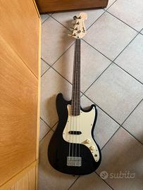 Squier Bronco Bass Black – Custom + custodia