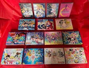Sailor Moon DVD BOX  (11 Cofanetti + 4 OAV Film)
