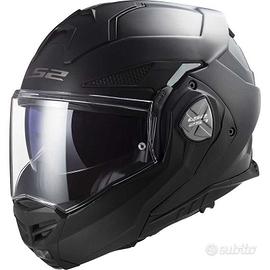 casco modulare ls2 ff901 solid matt black