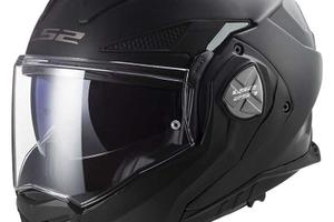 casco modulare ls2 ff901 solid matt black