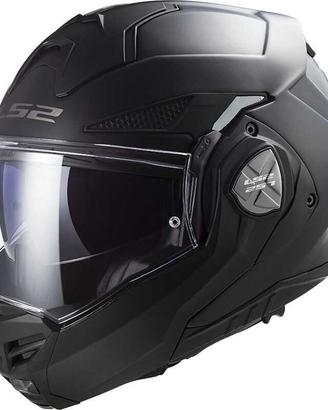 casco modulare ls2 ff901 solid matt black