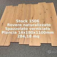 Parquet Tavola Unica Rovere Prefinito 2a Scelta
