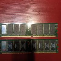 RAM DDR400 Marca "VDATA" 2x512MB (Vintage)