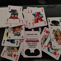 mazzo carte scala quaranta Disney Modiano 