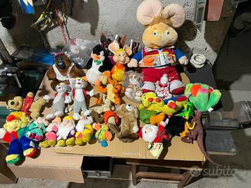 Lotto peluches vari