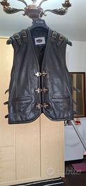 Gilet in pelle