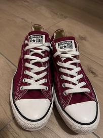 Scarpe converse all star taglia 42 bordeaux