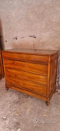 Comò cassettiera antica