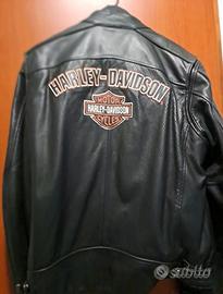 Giubbotto Harley Davidson pelle taglia L