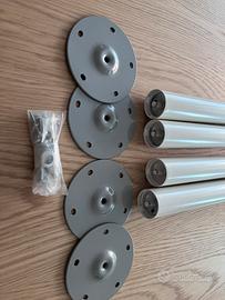 Gambe per tavolo IKEA 70 cm
