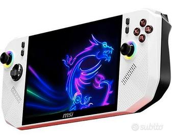 msi claw a8 z2 extreme console portatile pc