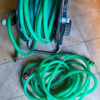 carrellino porta pompa gomma acqua con ruote